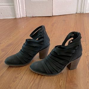 Free People suede booties